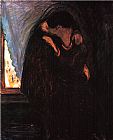 The Kiss II by Edvard Munch